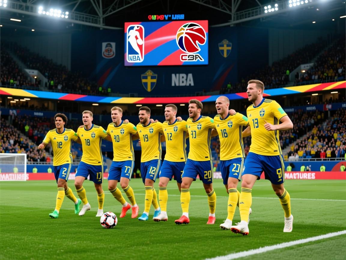 瑞典队在国际足球比赛中取得重要胜利  第3张