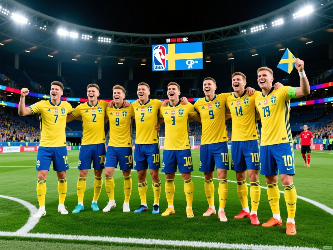 瑞典队在国际足球比赛中取得重要胜利  第3张