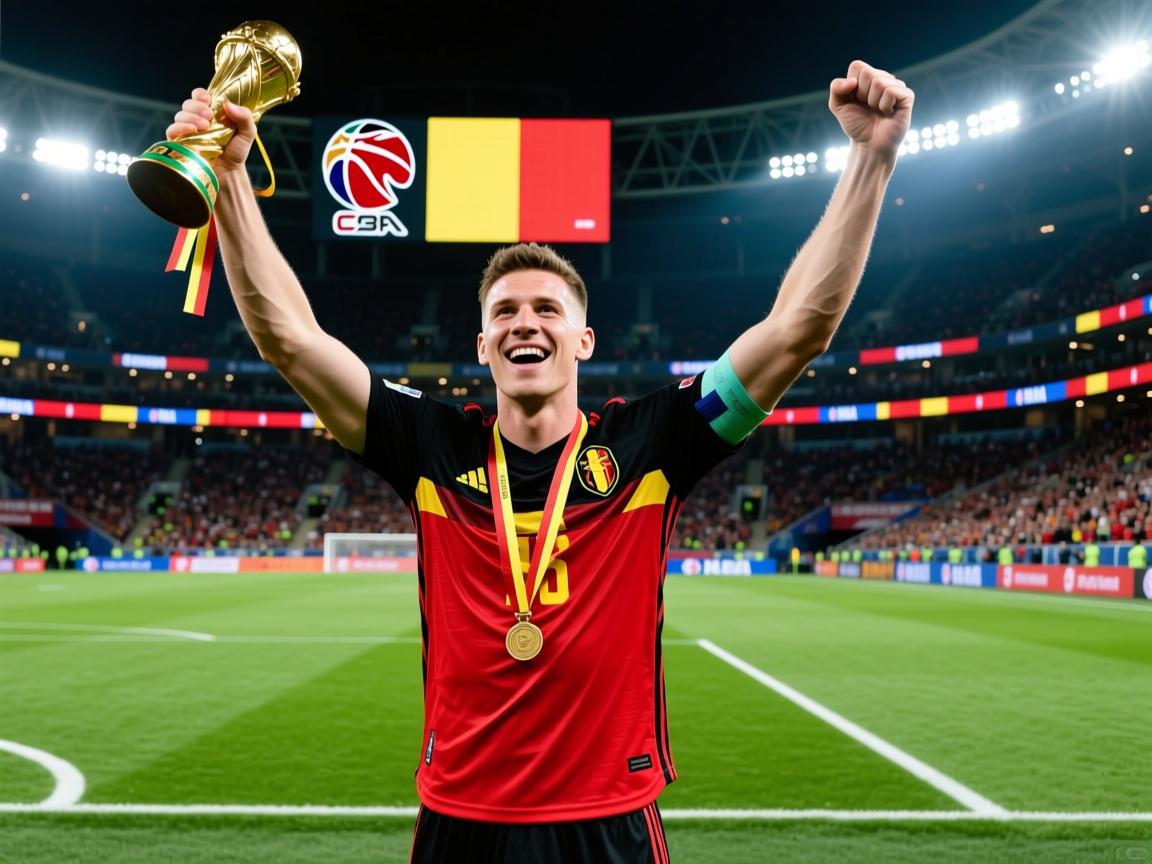 比利时国家队在足球比赛中获得成功  第1张