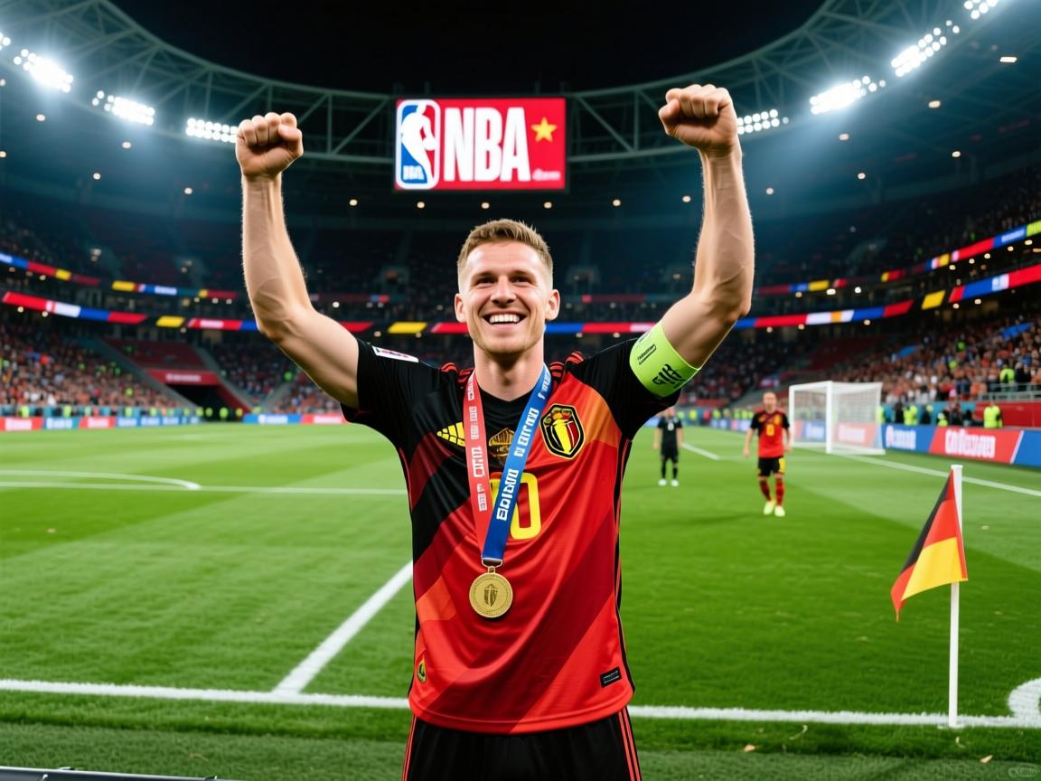 比利时国家队在足球比赛中获得成功